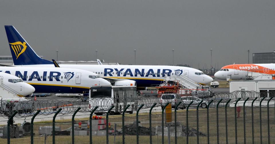  Ryanair cut its forecast for full-year profit by 12 per cent and said worse may be to come if recent coordinated strikes across Europe continue to hit traffic and bookings