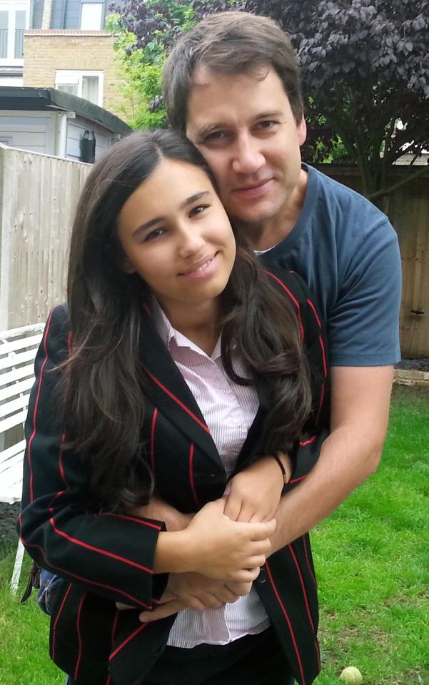 Natasha Ednan-Laperouse, pictured with her dad Nadim, had told him she couldn't breathe before collapsing