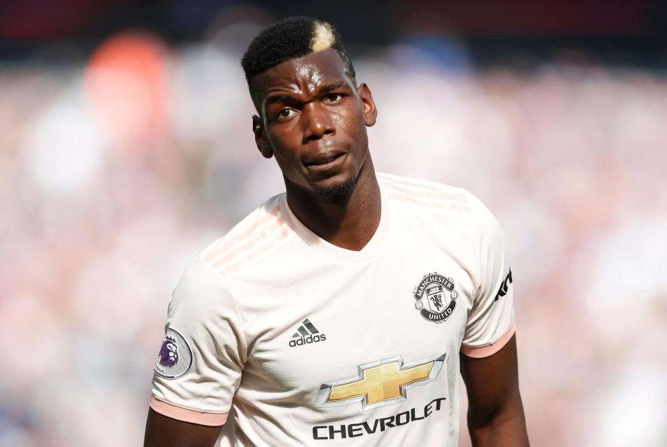  Paul Pogba failed to sparkle and was substituted after 69 minutes