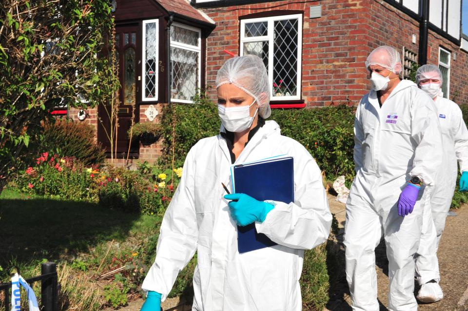  Neighbours have spoken of their shock after police and forensics descended on the quiet village of Hadlow