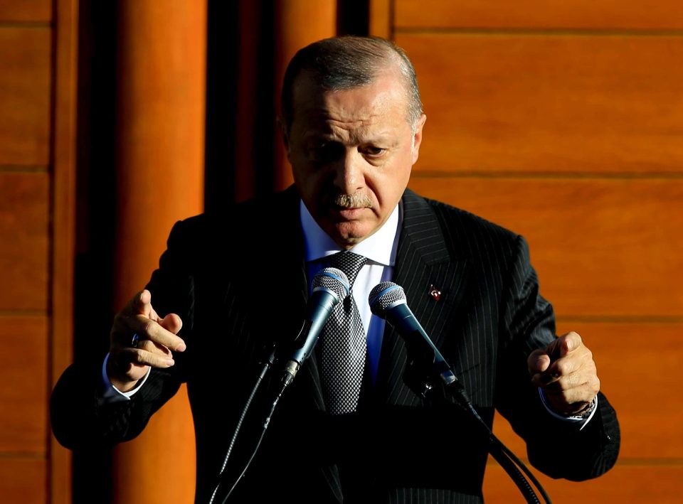 Recep Tayyip Erdogan called for an end to racism during a state visit to Germany