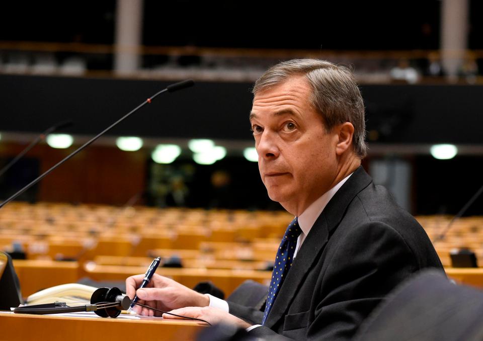  Mr Farage has been an outspoken member of the European Parliament since 1999