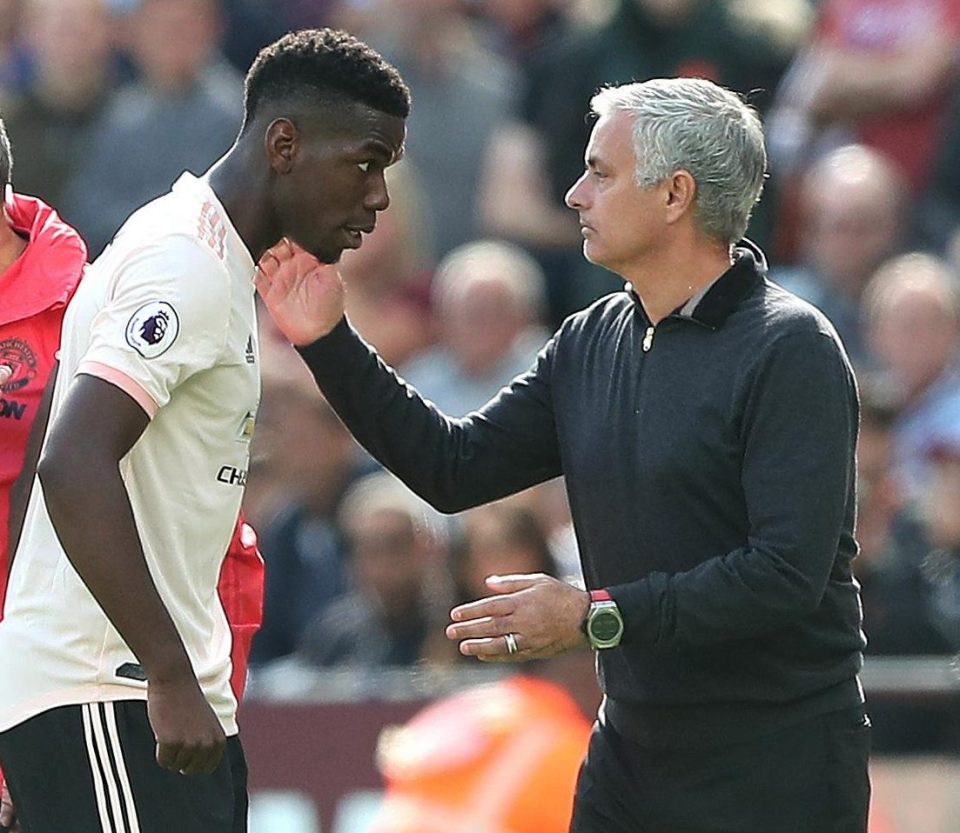  Mourinho subbed Pogba off in the 3-1 defeat against West Ham with the midfielder later saying he had been gagged from talking to media