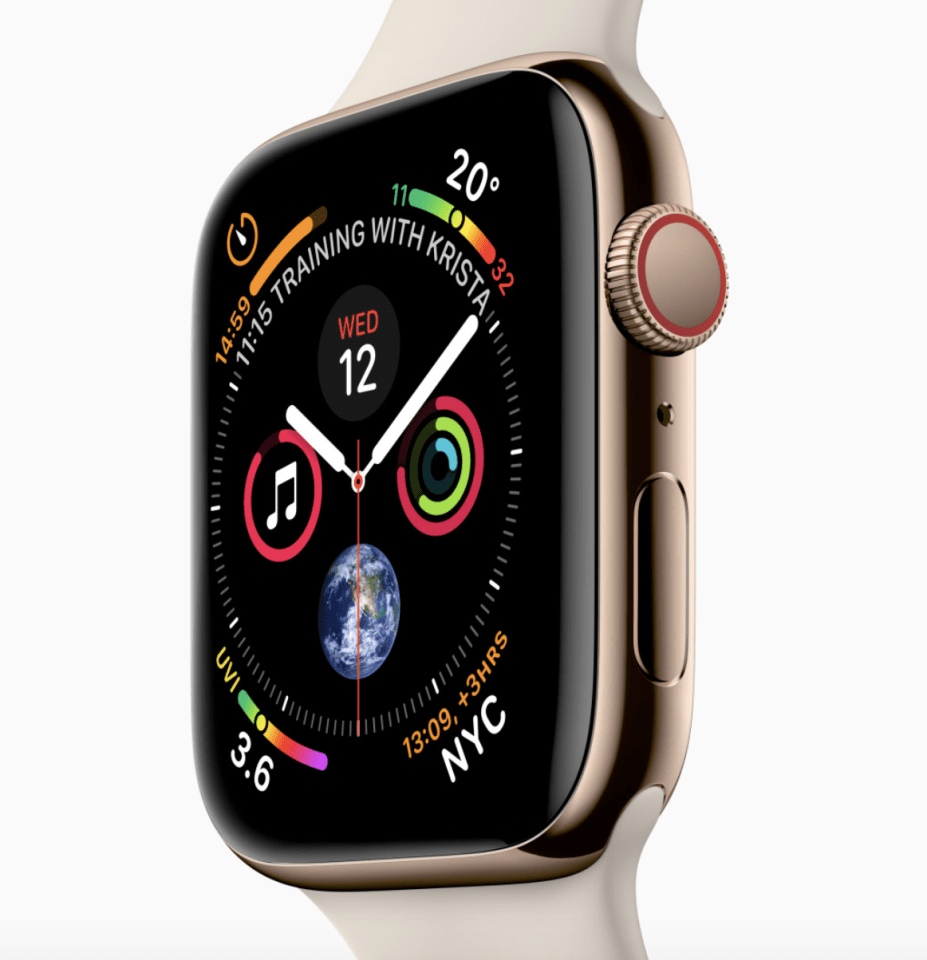  The Apple Watch is now slimmer than last year's model, despite having a larger screen