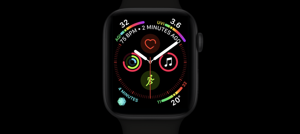  There's a new Infograph watch face that squeezes eight complications onto the display