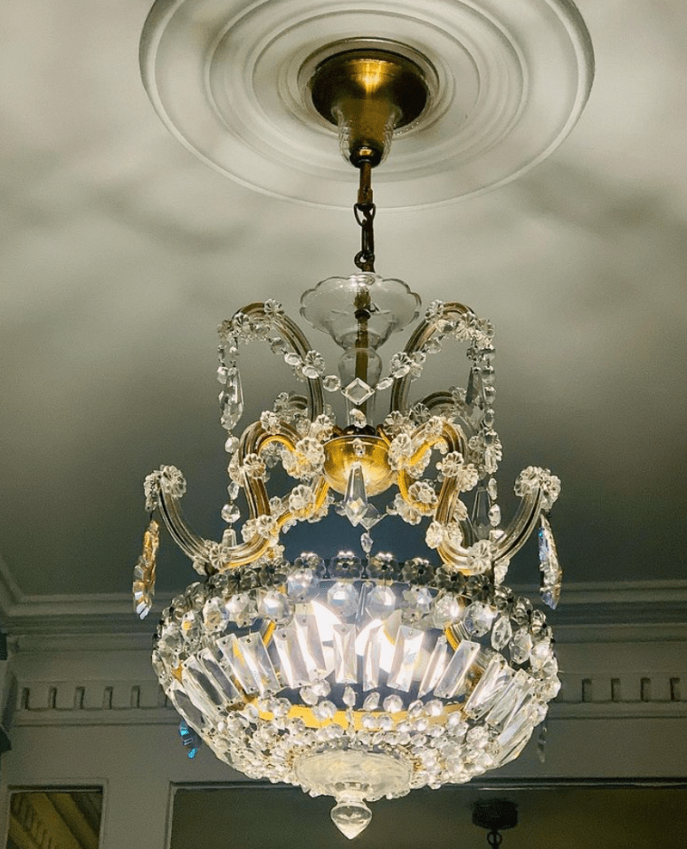 This chandelier is quite the piece