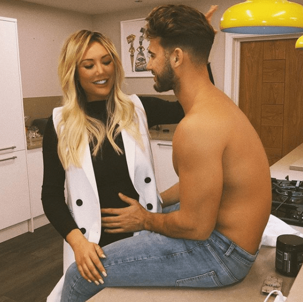 Charlotte Crosby’s pic of boyfriend Joshua Ritchie cupping her belly set tongues wagging