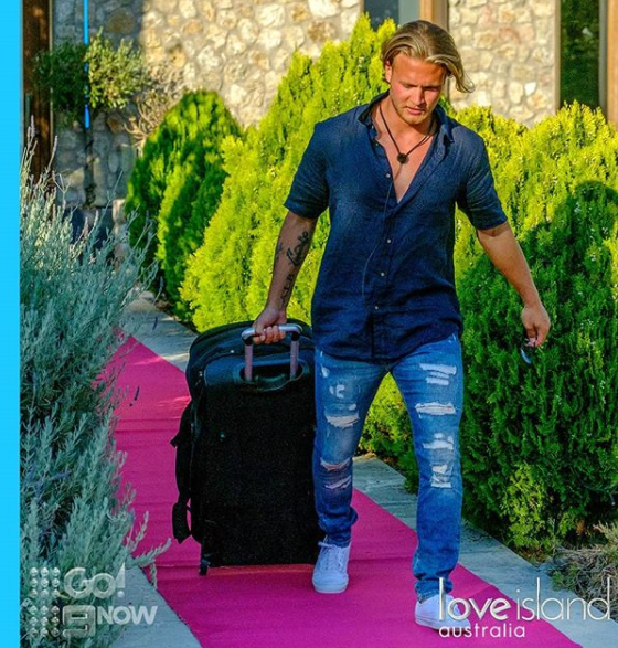  Jaxon appeared on Love Island Australia