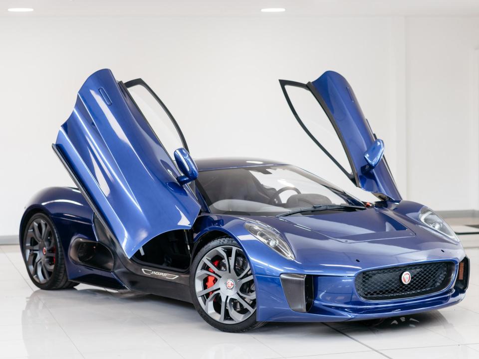  The Jaguar C-X75 is on sale for a whopping £1,250,000