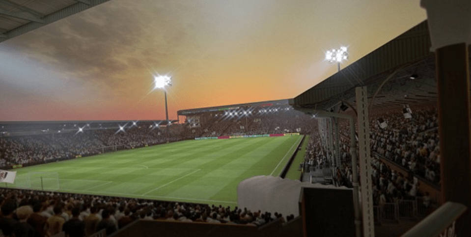  Craven Cottage will be featured on Fifa 19