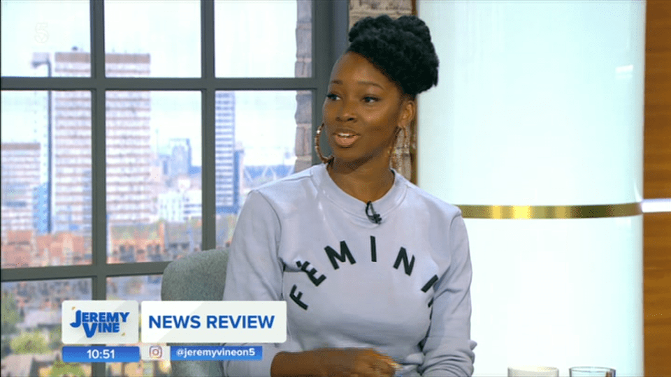  Panellist Jamelia, who was also present during the interview with Roxanne, felt the actress put on an act and never once used the words 'I'm sorry'