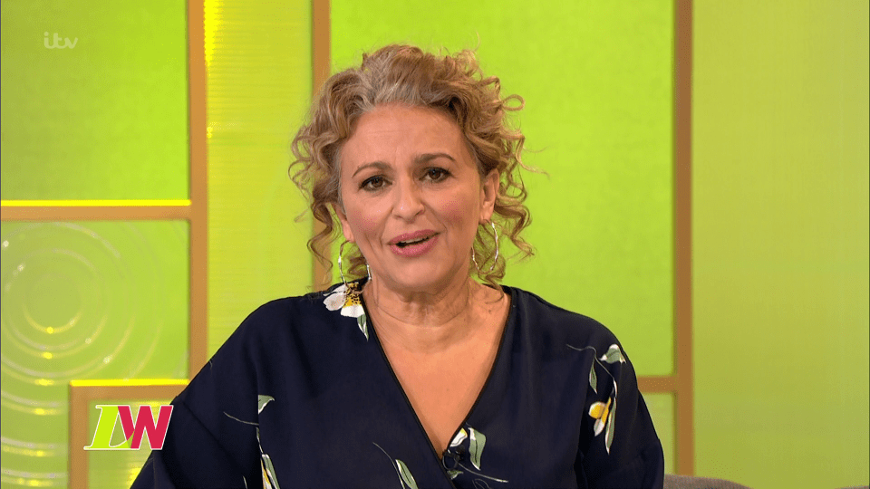  Loose Women fans praised Nadia Sawalha for letting her grey roots grow through