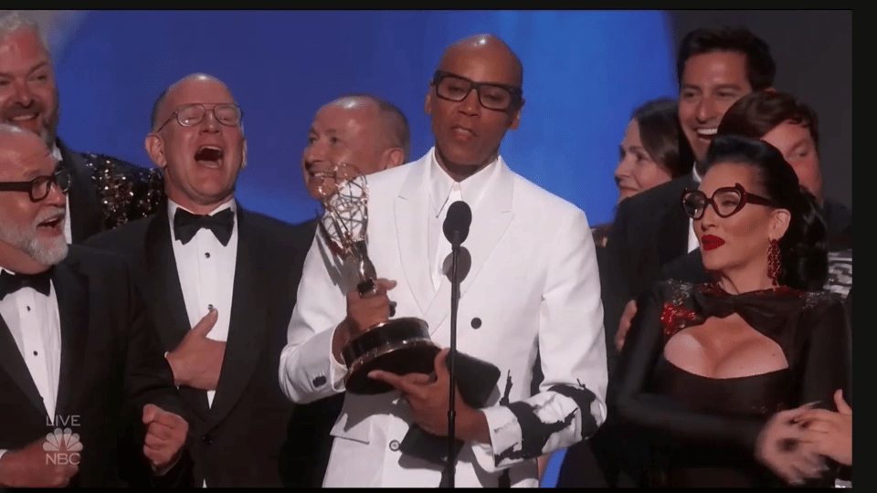  RuPaul had the audience in stitches with his speech