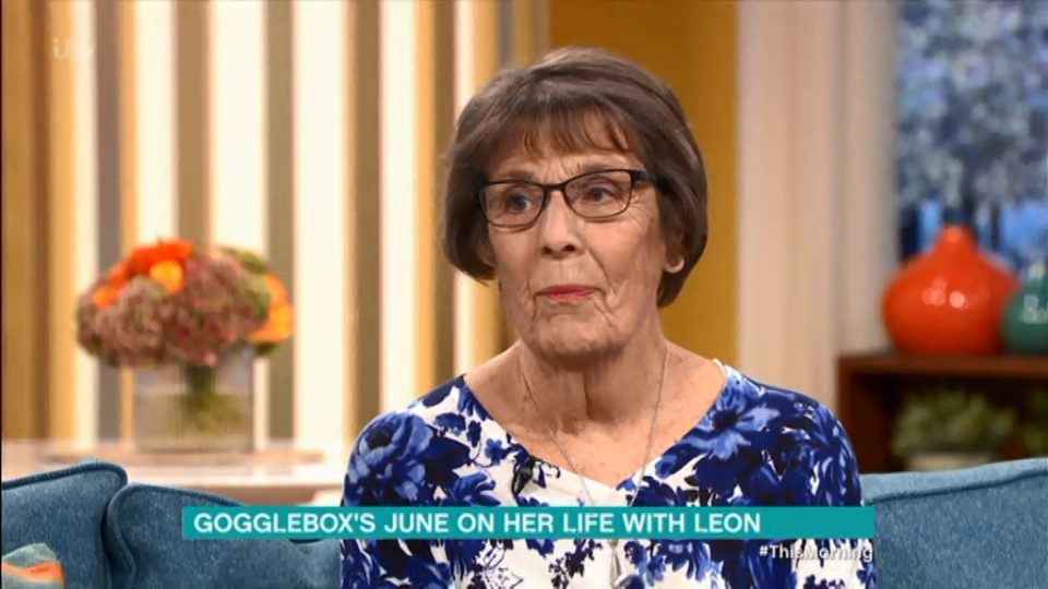  June Bernicoff left viewers in tears as she spoke about Leon