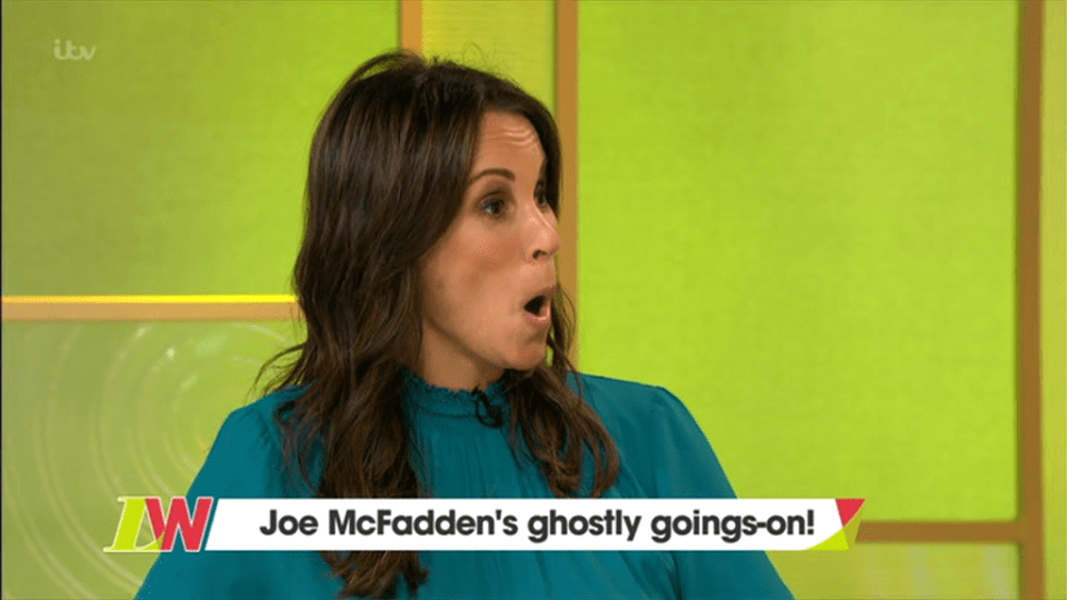  Andrea McClean was terrified at the ghostly warning