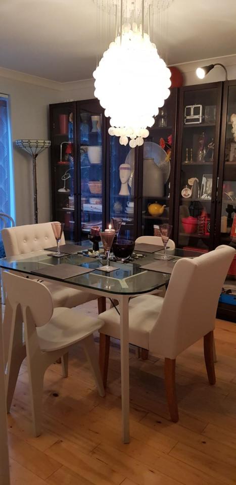  Audrey bought her dining room table and two chairs for just £30