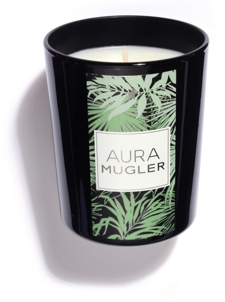 Mugler’s Aura candle is heaven-scent