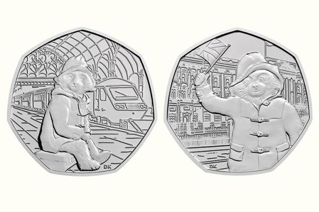 Two new Paddington Bear 50p coin designs have been released