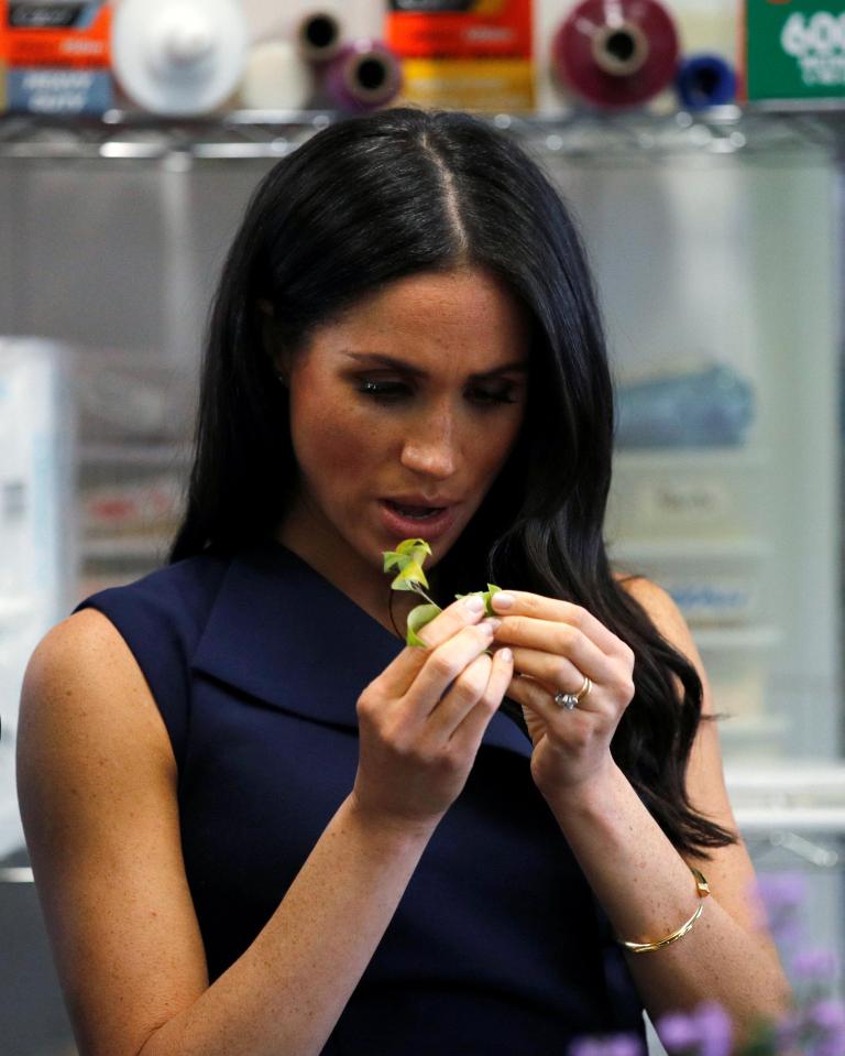  Meghan is said to have refused to eat one of the ingredients on the menu