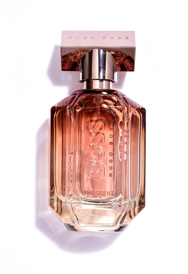  The newest offering from Hugo Boss is a oriental-gourmand version of the original scent with tops notes of mandarin