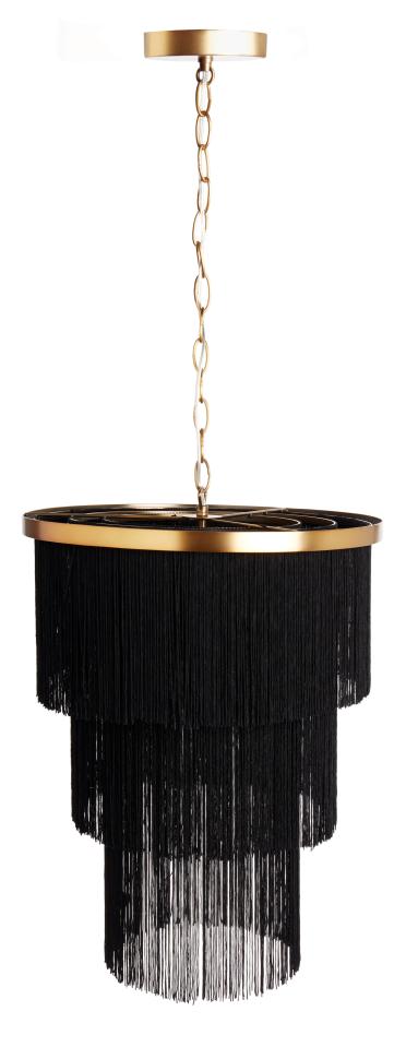 Shake your thing with this cool tassel lamp