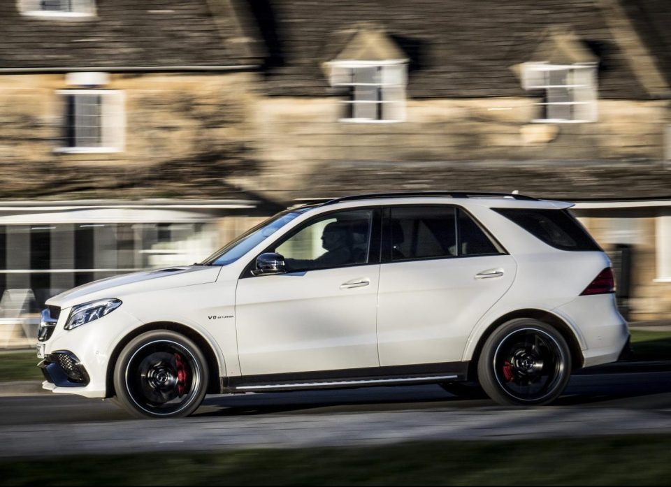 The Mercedes-Benz GLE is the car most likely to have a speeding conviction