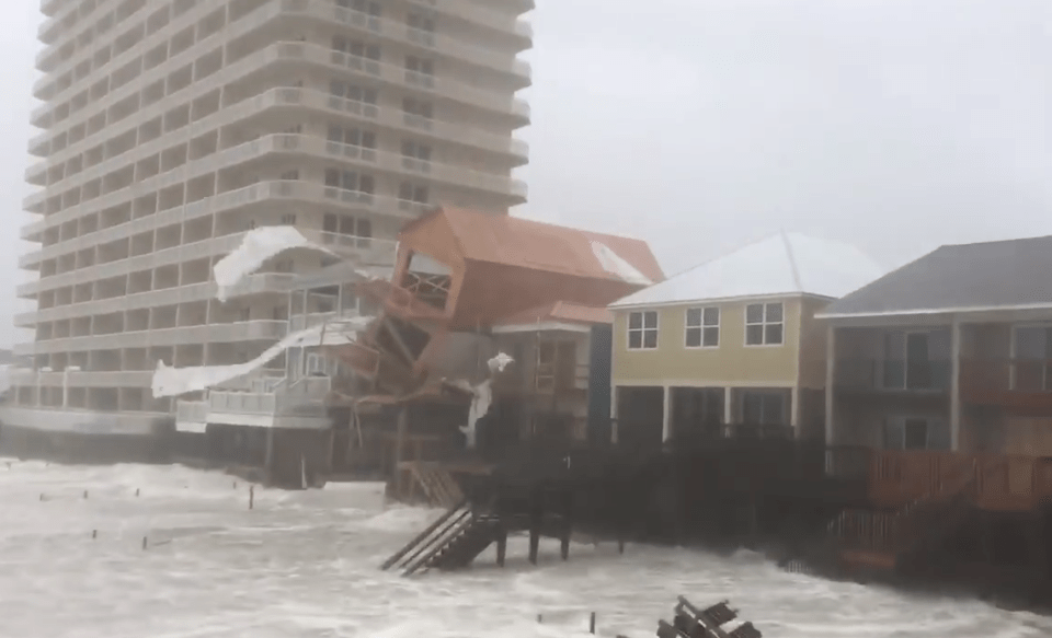  The devastating storm has already destroyed a half-finished building and torn the roofs off many more