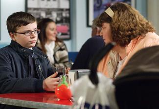  The star, here with character Ben Mitchell in 2011, has begged soap bosses to take her back