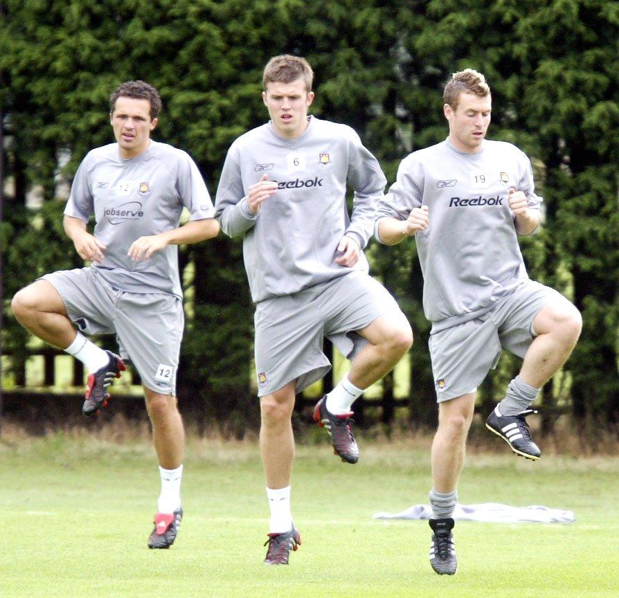  Michael Carrick was at West Ham in 2004 but looking for Premier League football