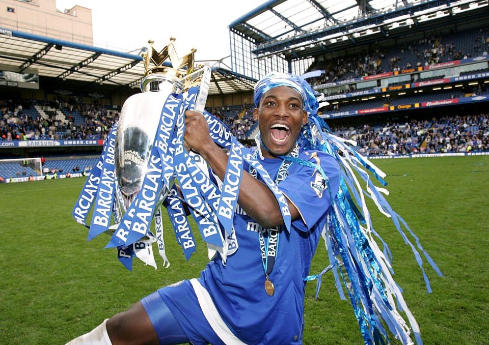  The Ghana midfielder won the Premier League twice during eight seasons at Chelsea