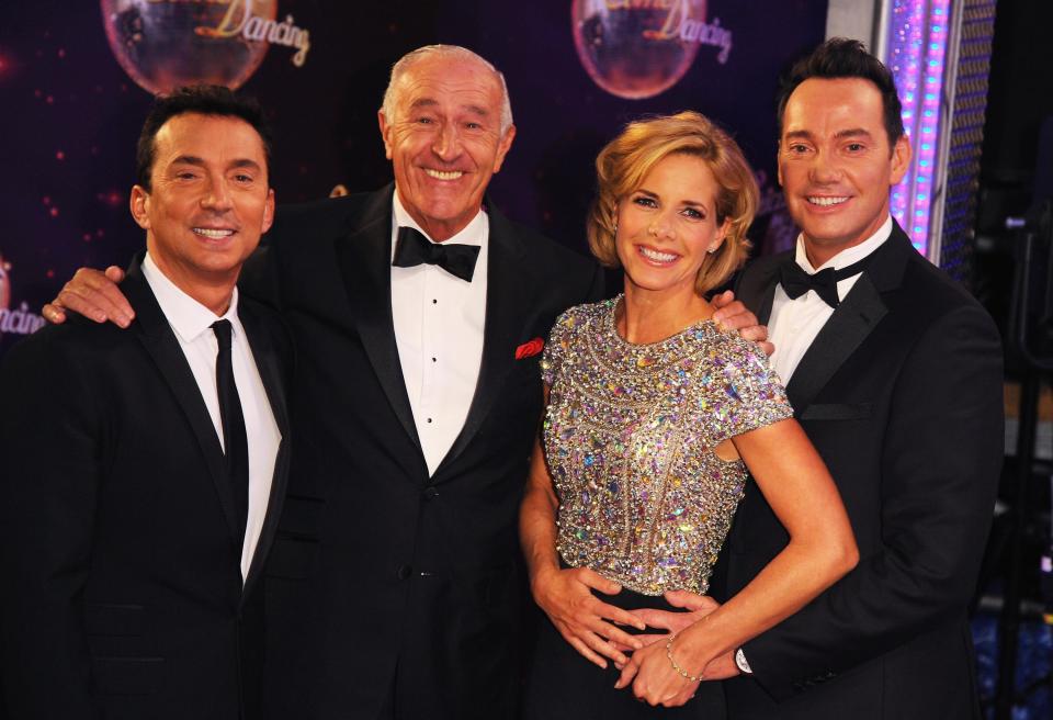  Craig with his Strictly co-judges