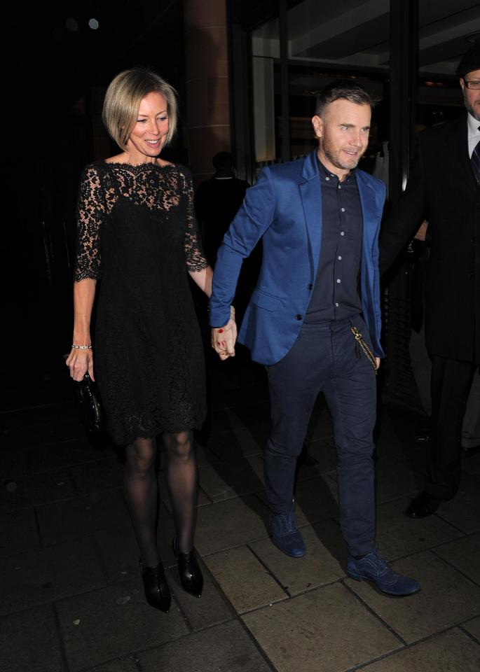  Dawn has always been supportive of husband Gary Barlow