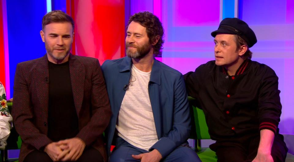  Gary Barlow started feeling ill on set of The One Show