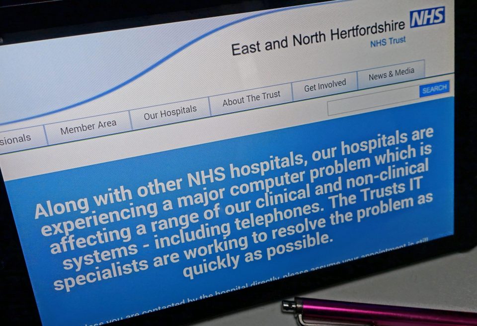 Mr Hancock has said that the NHS Trust systems will start 'to talk to each other'