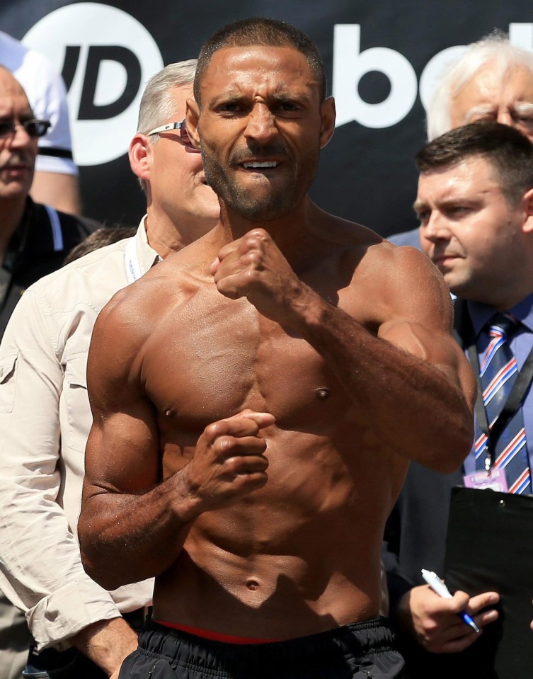 Kell Brook says he will eat whatever he likes between the weigh-in and the fight