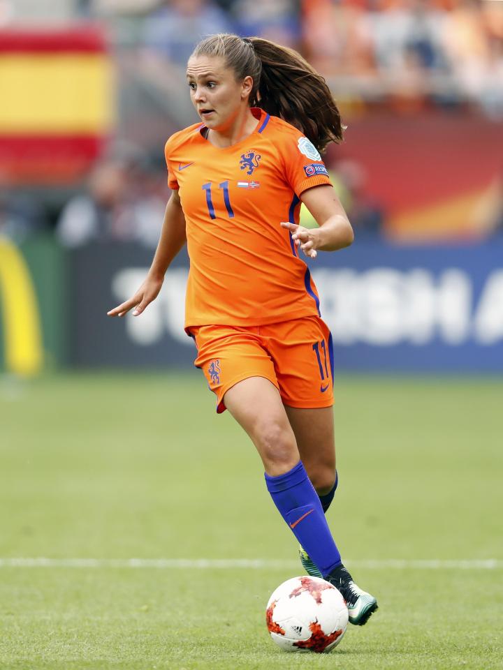  Lieke Martens is a World Cup winner with Netherlands