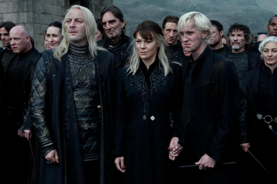  Draco Malfoy's mother Narcissa also supported the Dark Lord and became a Death Eater