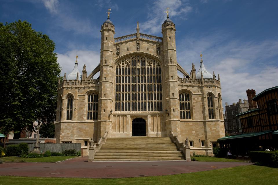  The couple are due to tie the knot at St George Chapel in Windsor Castle