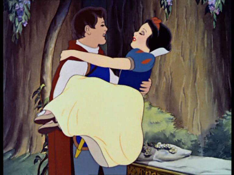  This princess is portrayed as a helpless character who waits passively to be swept off her feet by a man