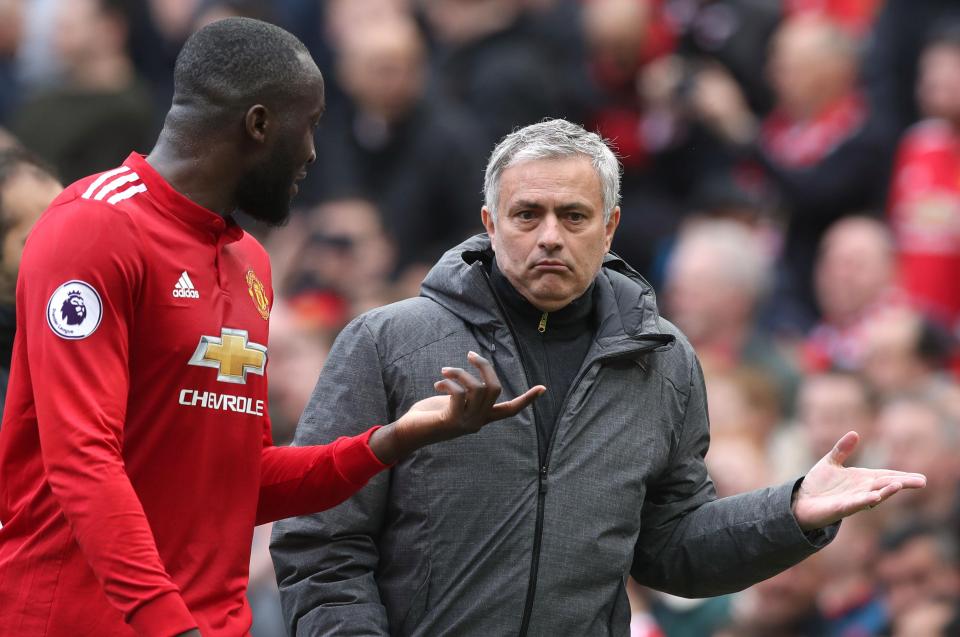  Jose Mourinho and Romelu Lukaku look short of ideas