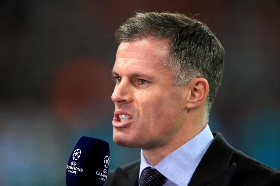  Jamie Carragher is another famous face to pledge money to the cause