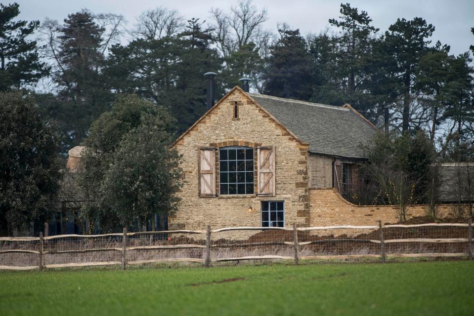  David and Victoria Beckham's £6.15million Cotswolds estate near Great Tew in Oxfordshire