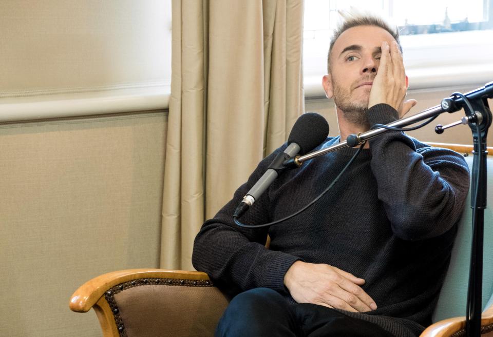  Gary Barlow has been battling real issues