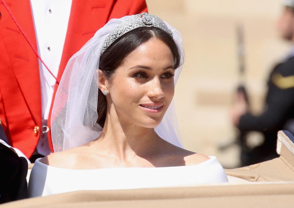  Meghan Markle looked radiant on her wedding day