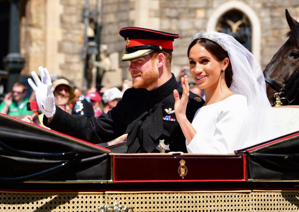  Compasred to Harry and Meghan's Royal Wedding in Windsor, the crowds were sparse