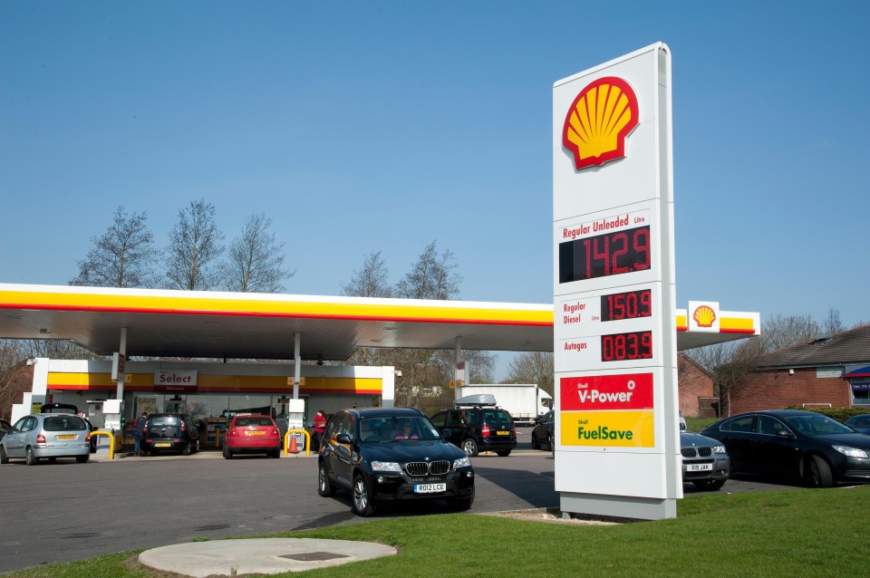 A full medium-sized tank of petrol now costs £75, with diesel priced at £78 on average