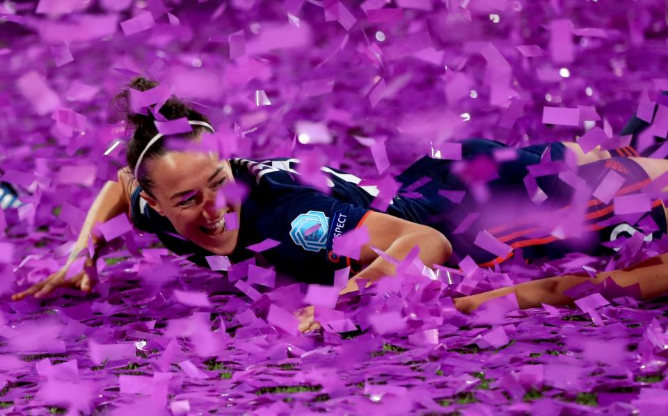  Lucy Bronze is one of two Lionesses on the shortlist