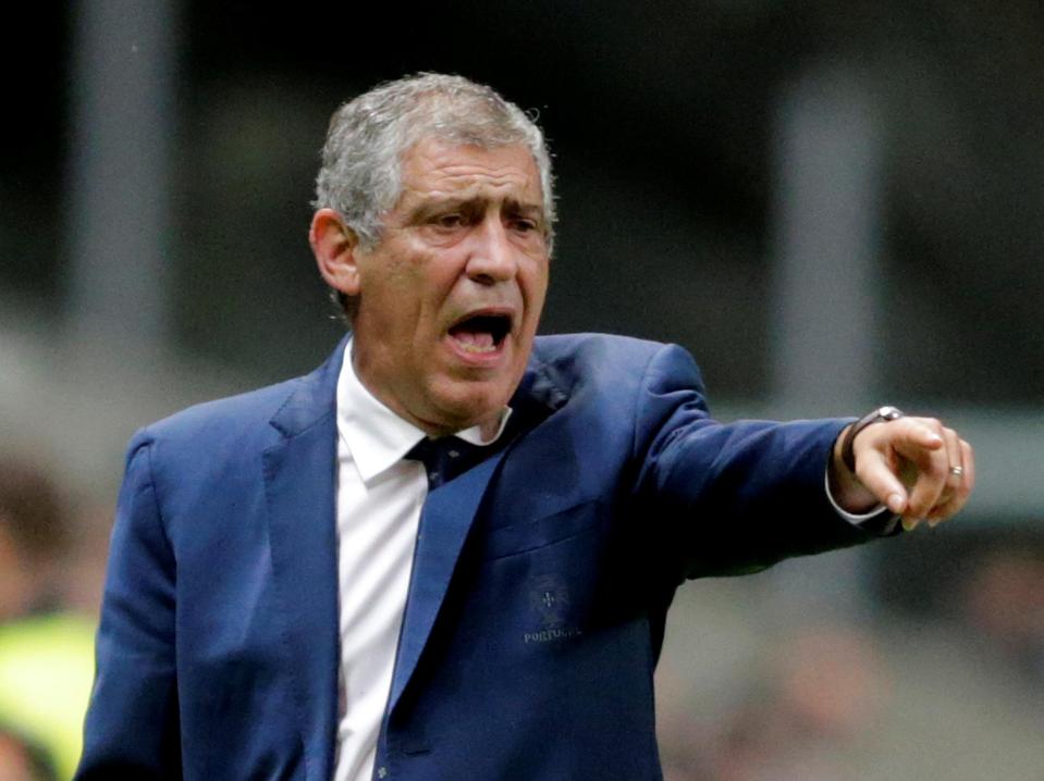  Fernando Santos' side are aiming to extend their lead at the top of the Nations League group