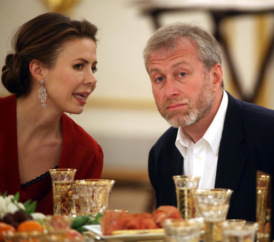  Abramovich has been reportedly dating Polina Deripaska, wife of Russian oligarch Oleg