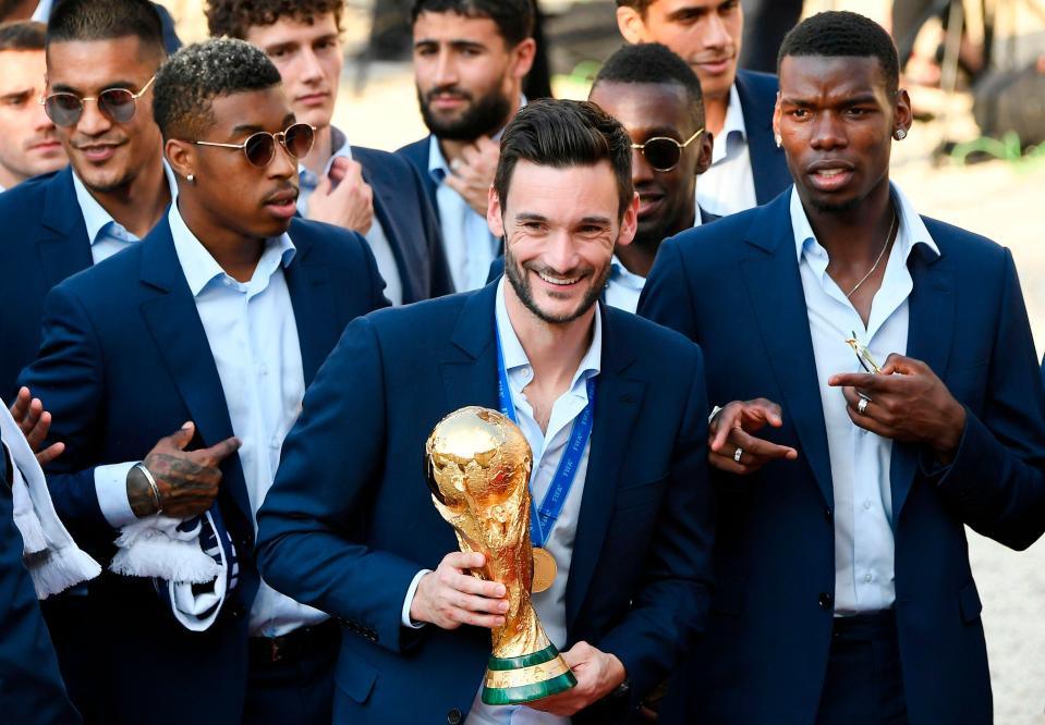 Pogba was instrumental in France's World Cup success